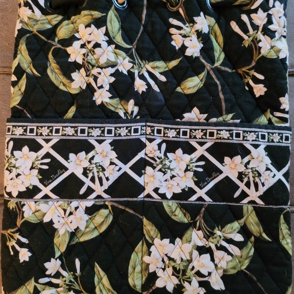 Vera Bradley Jasmine Drawstring Backpack NEW